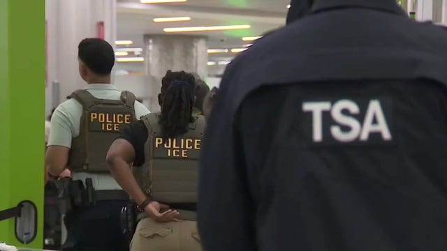 ICE agents deployed to U.S. airports amid TSA staffing crisis