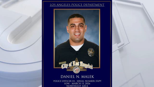LAPD mourns death of Officer Daniel N. Malek