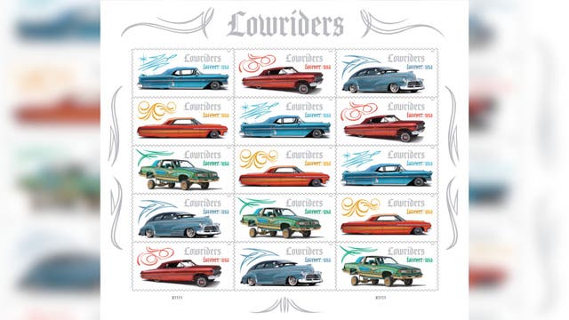 USPS honors lowrider culture with historic new stamp series