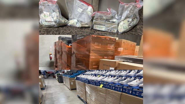 $7M in stolen cargo seized by LASD; 9 arrested in major theft crackdown