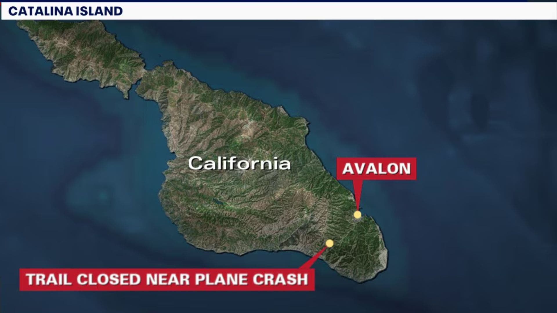 2 dead in small plane crash on Catalina Island