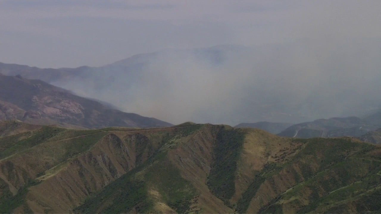 Crews battling fires in LA, Riverside counties