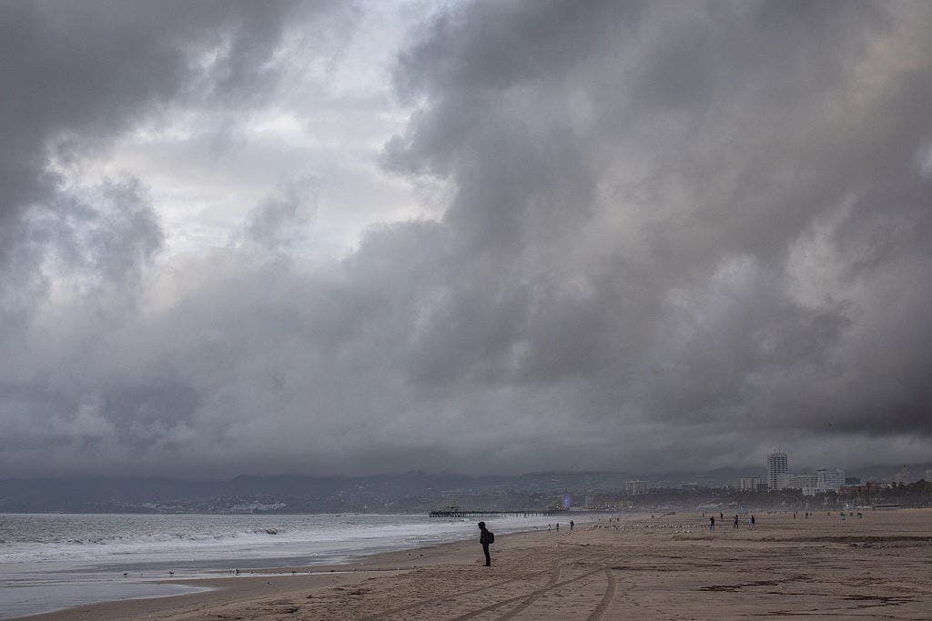 Late-season spring storm brings light rain, gusty winds to Southern California