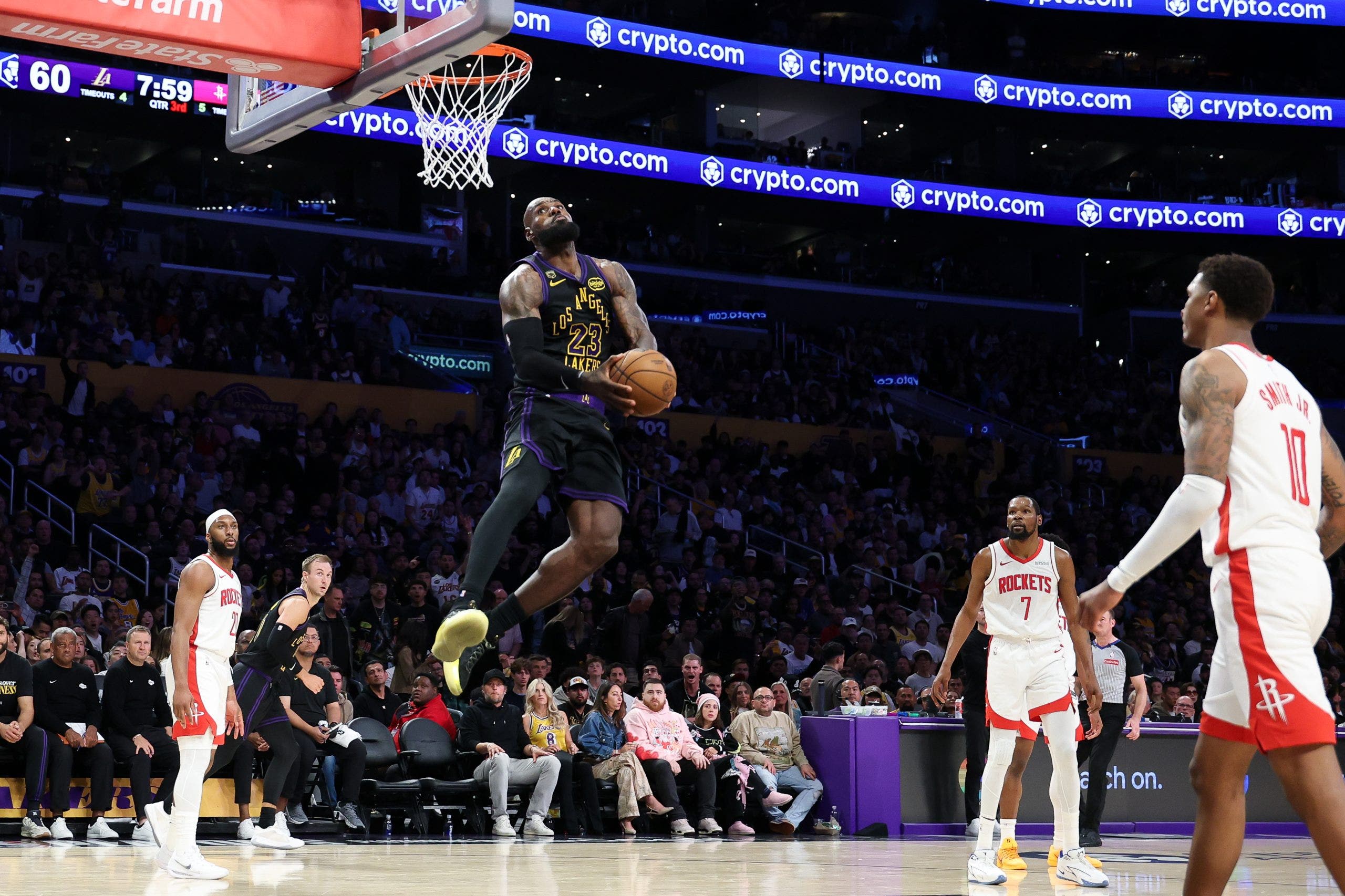 Lakers hold off Kevin Durant, Rockets in Game 2 win; LA now leads best-of-7 series 2-0