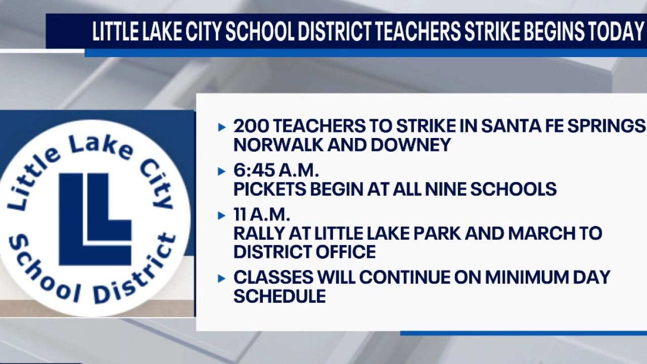 Little Lake City School District teachers strike over health care, class sizes