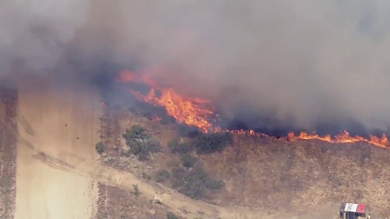 LIVE: Southern California wildfires: Evacuations Ordered for Springs and Crown Fires