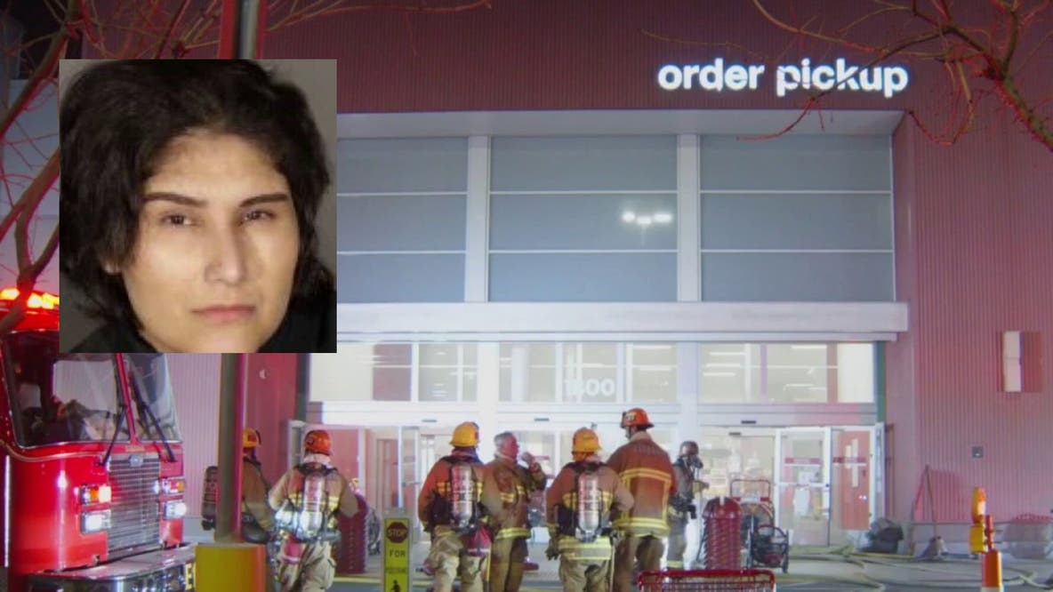 Woman arrested in connection with fire at Target in Burbank