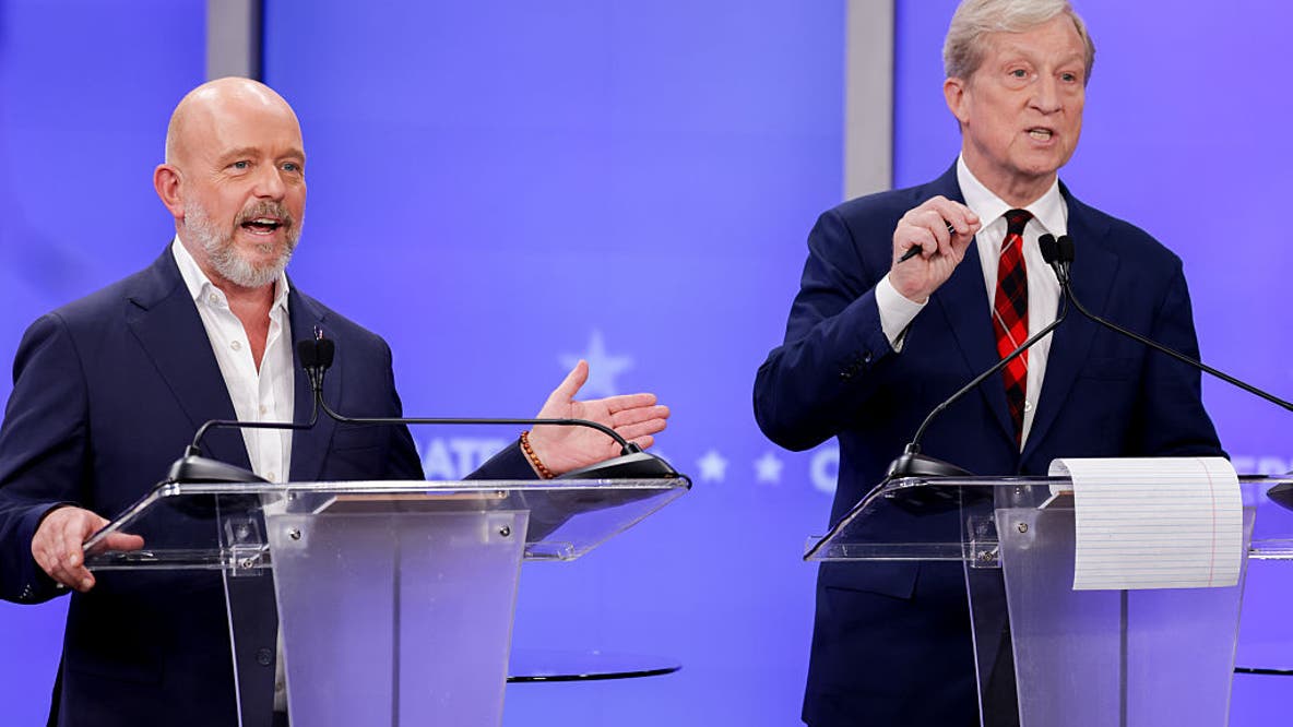 Hilton and Steyer lead tight California governor race ahead of crucial debate