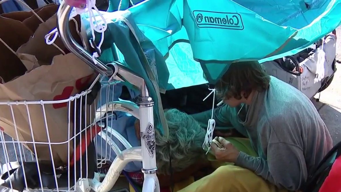 Venice homeless encampment highlighting divisions at Los Angeles City Hall