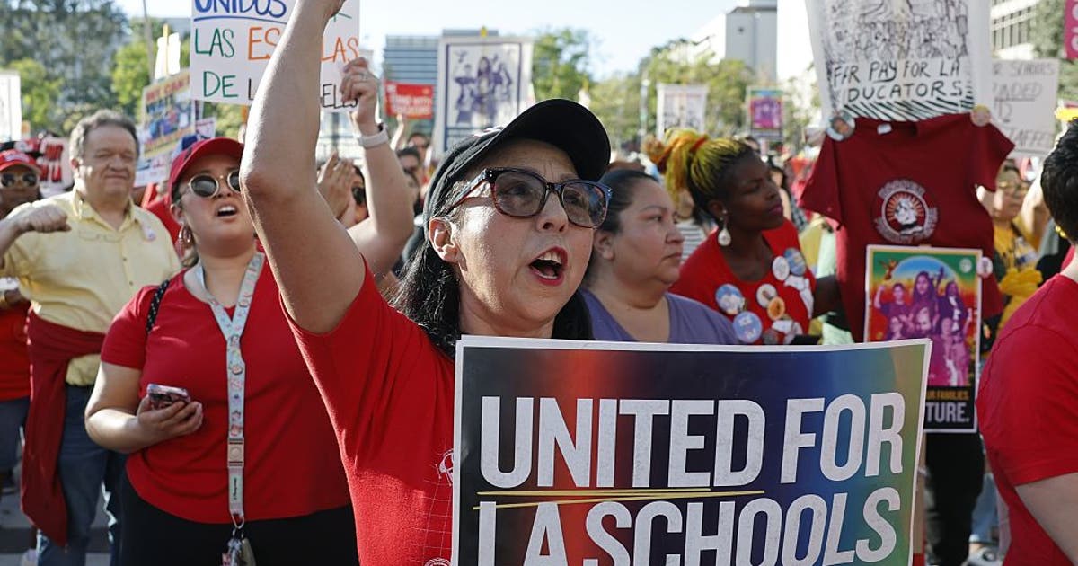 Looming LAUSD teachers' strike set for April 14 FOX 11 Los Angeles