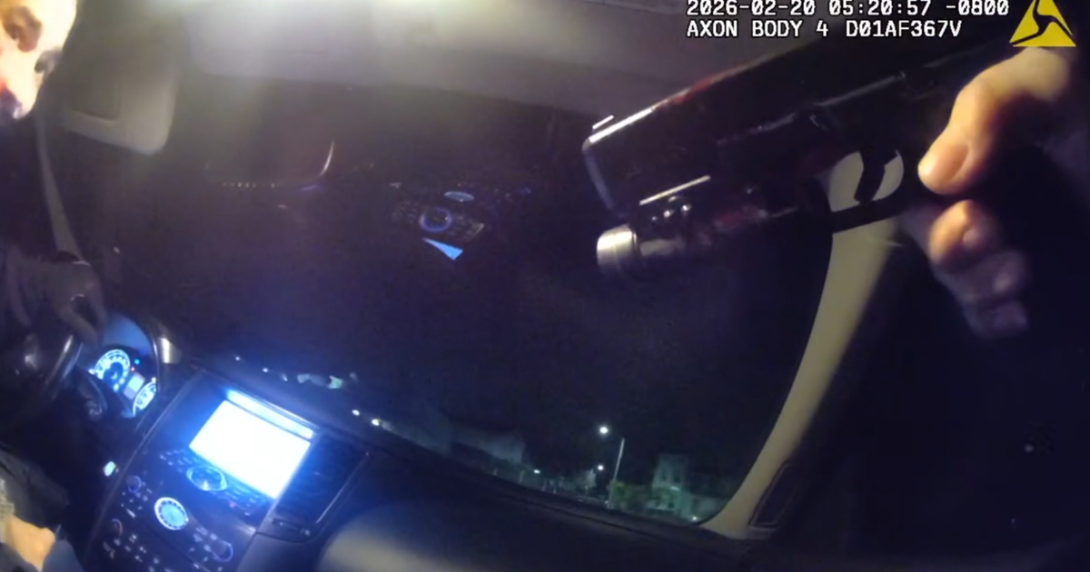 Bodycam footage shows California cop's harrowing ride during kidnapping