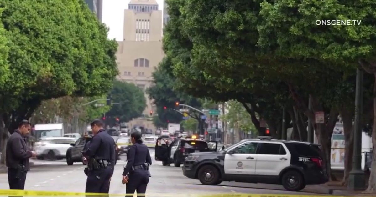 Woman stabbed in neck in downtown LA; suspect faces attempted murder ...