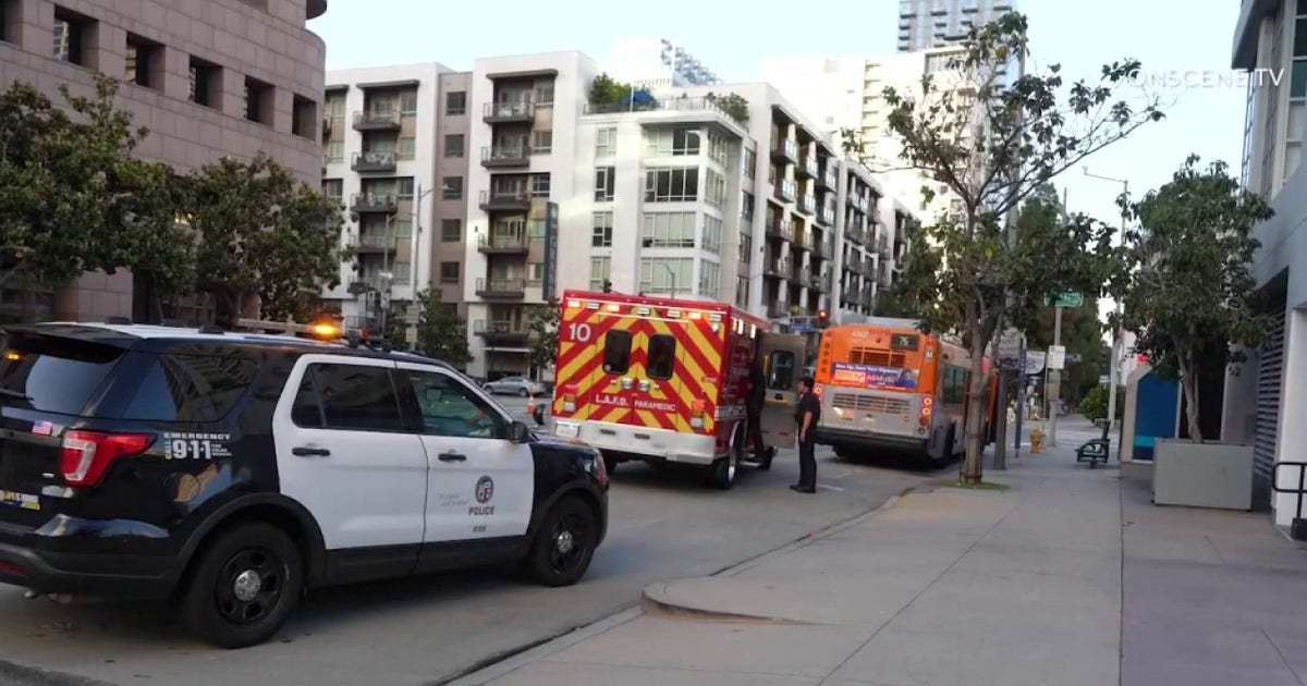 Woman stabbed on a Metro bus in downtown Los Angeles | FOX 11 Los Angeles