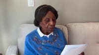 Palisades Fire survivor 'Ms. Lou' celebrates her 98th birthday