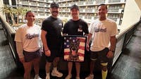 Burbank police honor fallen K-9 Spike with Baker to Vegas victory