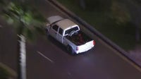 Pickup truck leads police chase near East San Gabriel