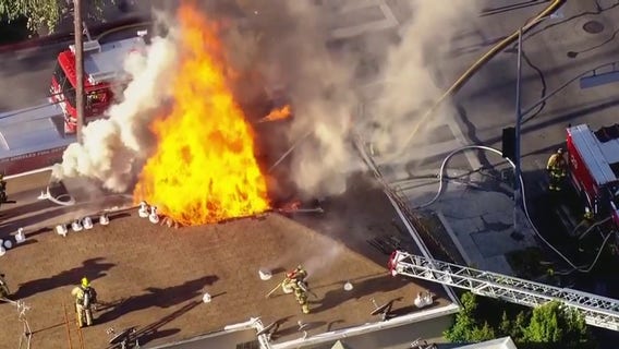18 displaced in Koreatown apartment fire