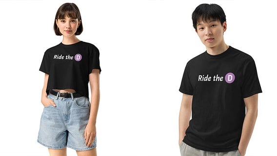 LA Metro's 'Ride the D' T-shirts restocked ahead of D Line extension