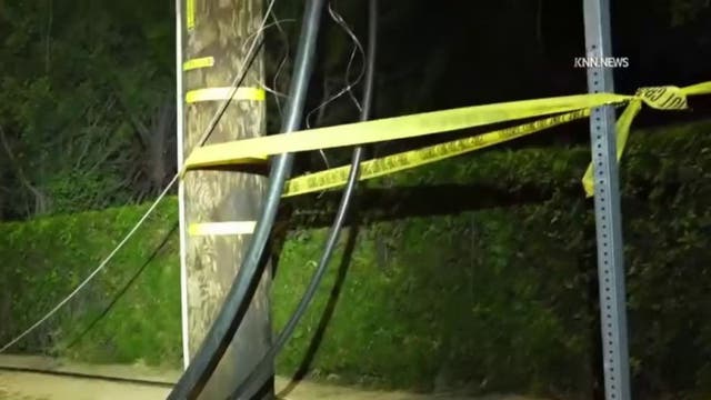 Copper wire theft hits Tarzana neighborhood amid broader Los Angeles outages