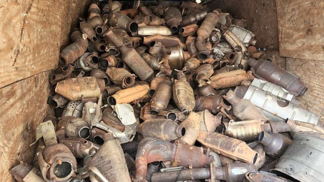 Ventura County sheriff warns of spike in armed catalytic converter thefts