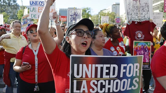 Looming LAUSD teachers' strike set for April 14
