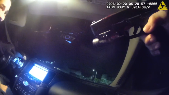 Bodycam footage shows California cop's harrowing ride during kidnapping