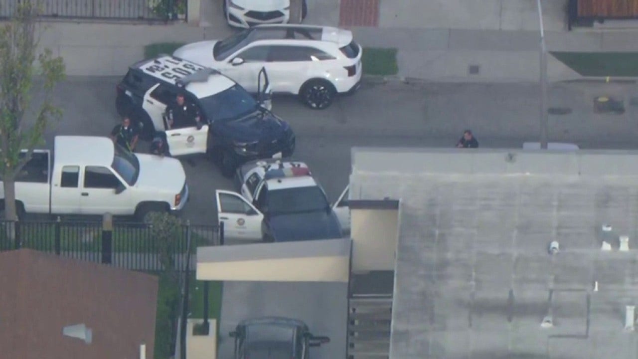 Pursuit suspect accused of making criminal threats arrested after standoff in South Gate