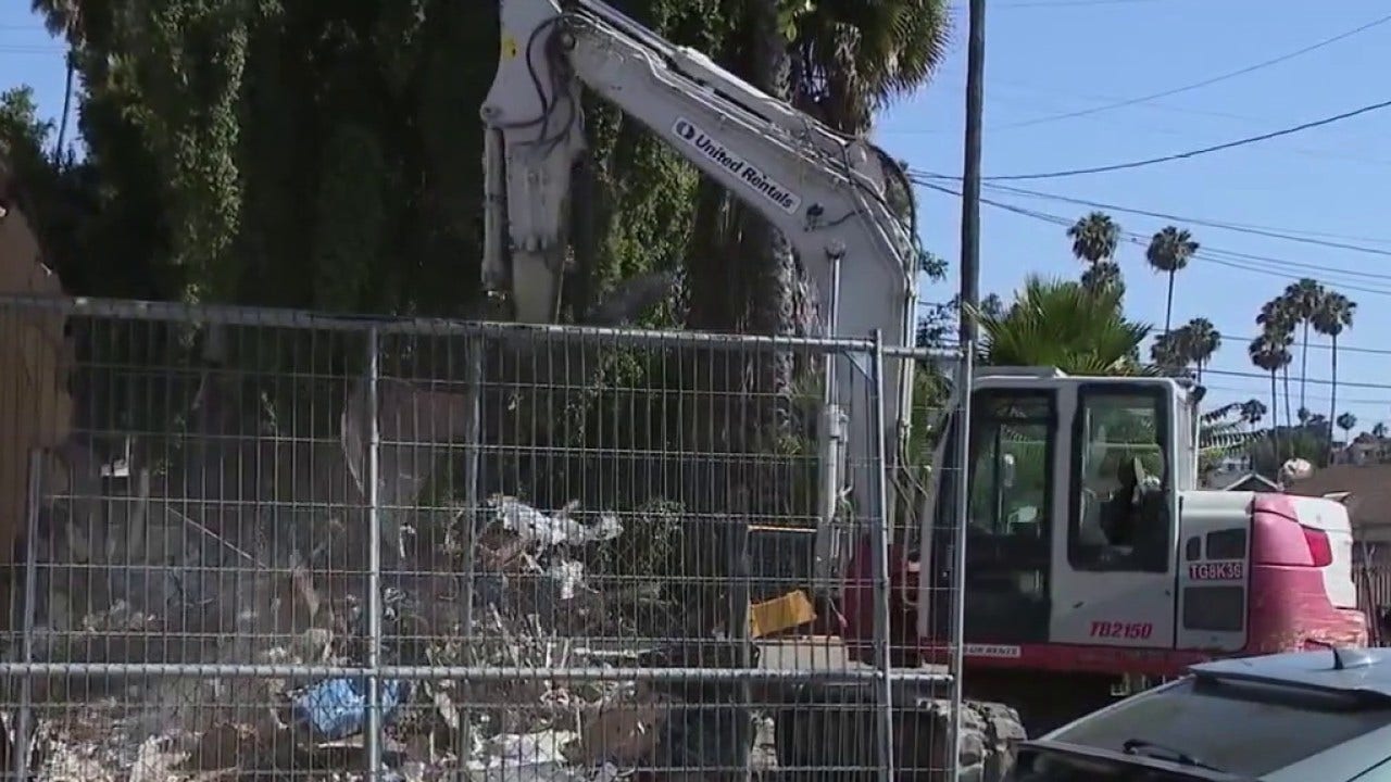 Construction stops at proposed 100+ unit affordable housing project in El Sereno