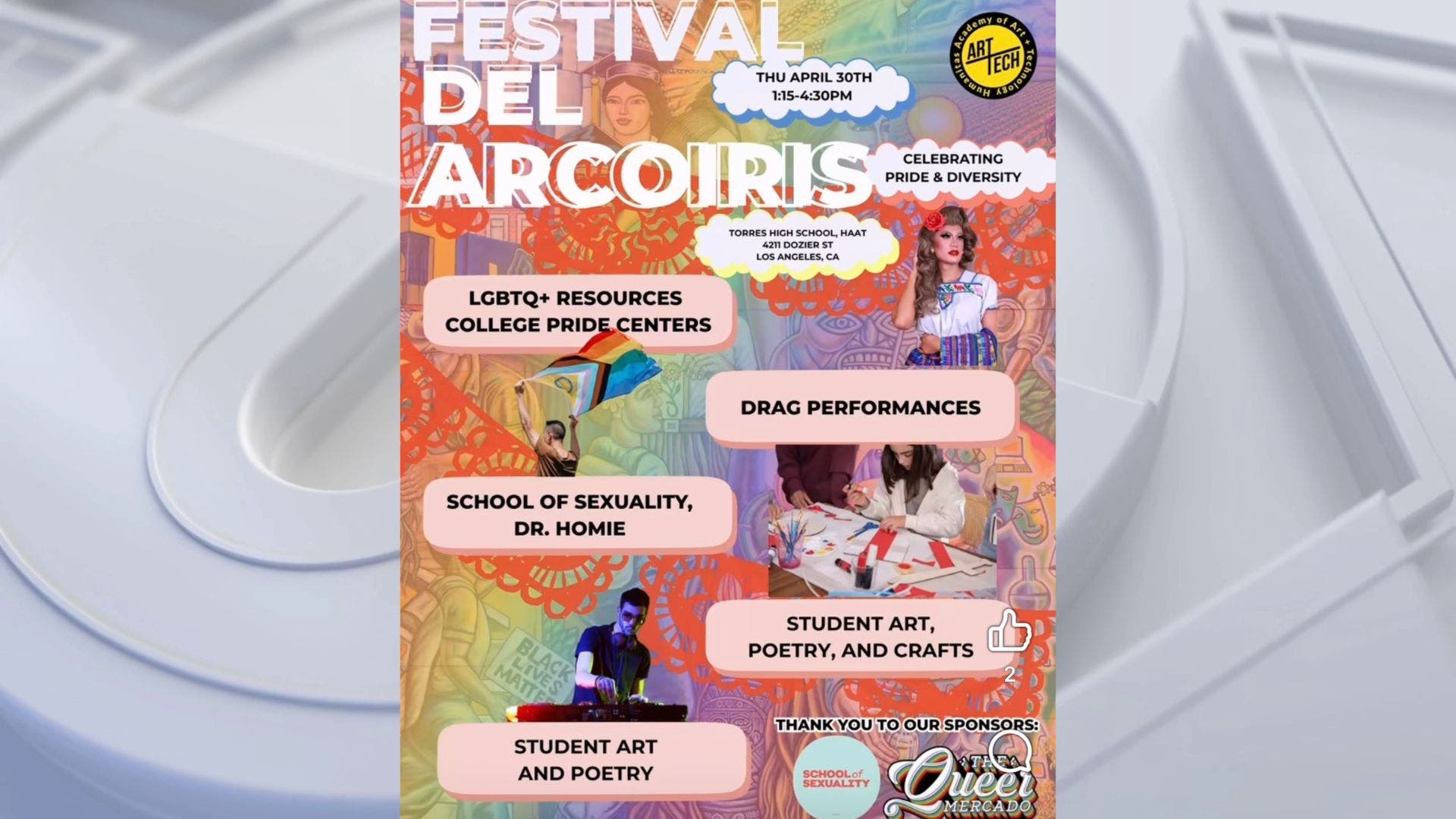 Parents raise concerns over LGBTQ-themed school festival at a high school in East Los Angeles