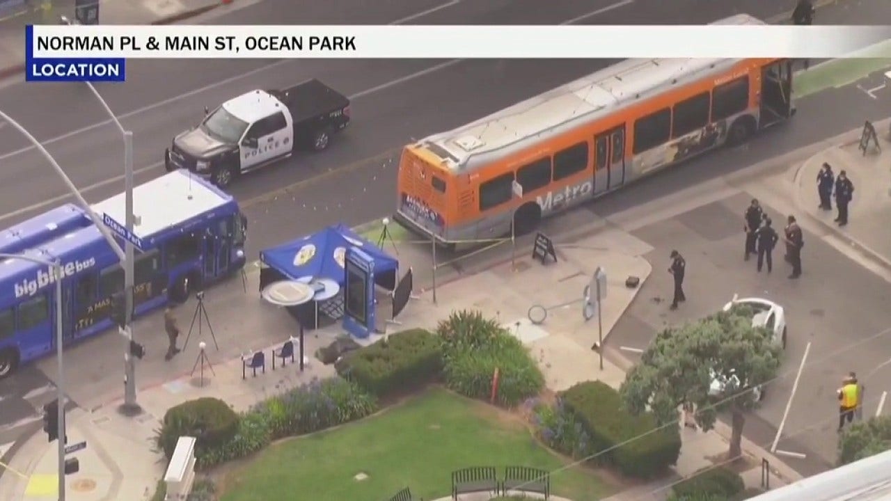 Pedestrian killed after being struck by bus in Santa Monica