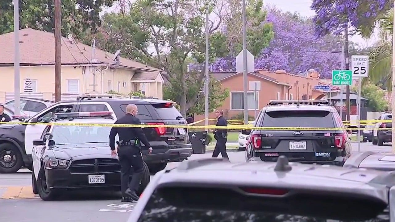 Alleged knife-wielding suspect shot by police in South LA