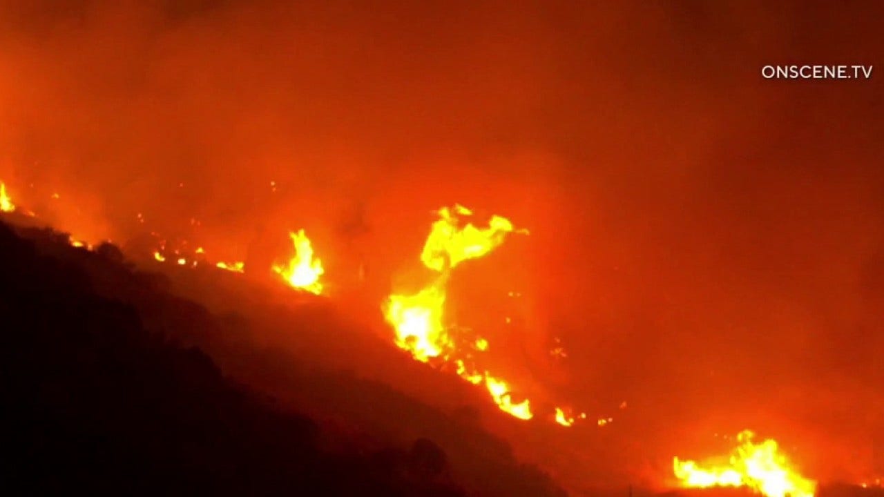 Verona Fire burning in Riverside County, evacuations still in effect