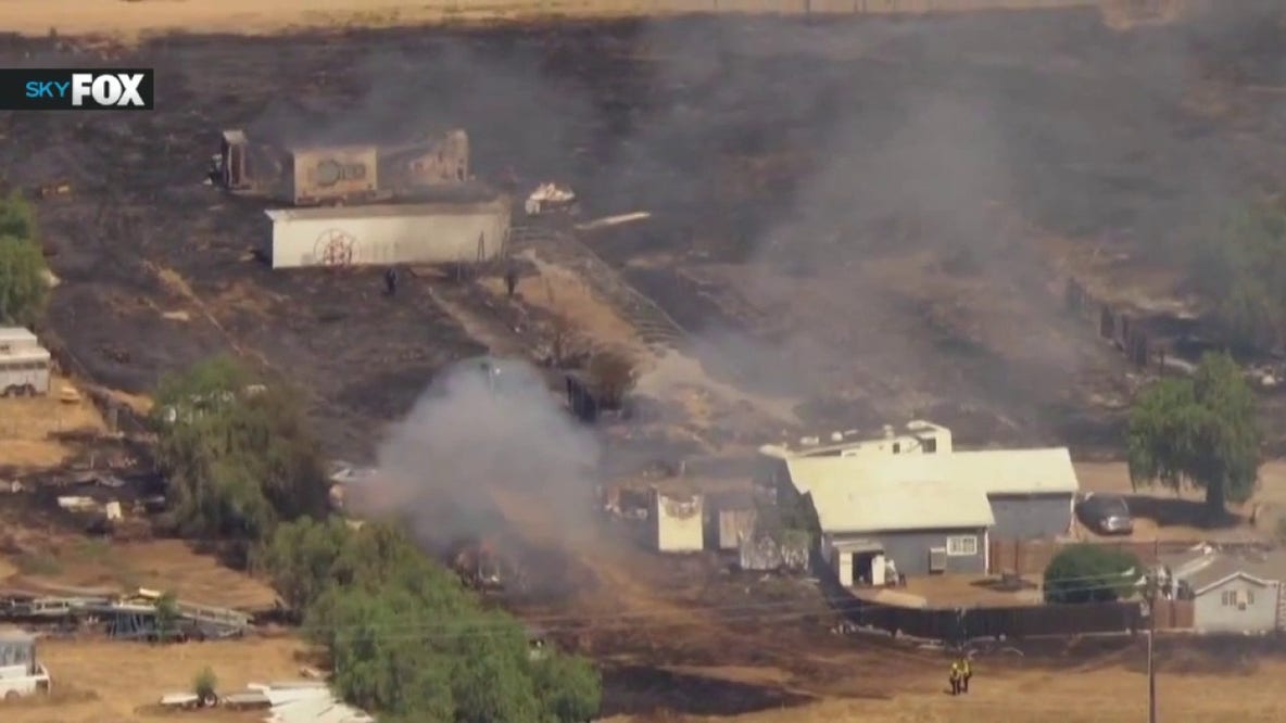 Verona Fire burning at 'dangerous rate' in Riverside County, evacuations ordered