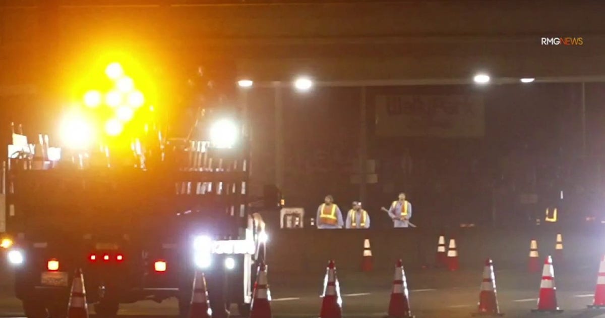 LAX holiday traffic disrupted after construction crew ruptures gas, water lines