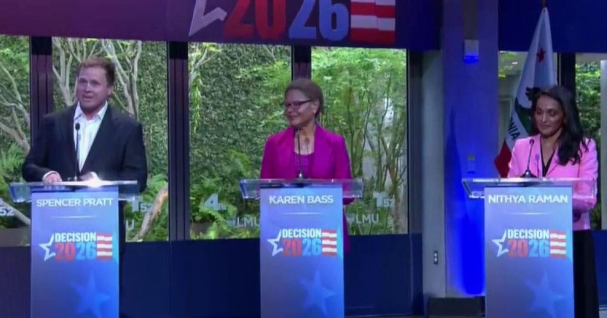 LA Mayoral debate: Bass, Pratt, Raman clash over wildfire failures, homelessness