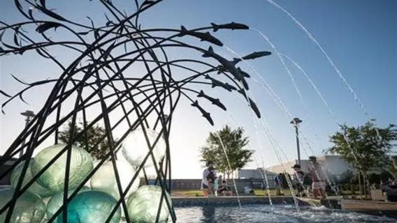 Oxnard police arrest suspect for grand theft of $35,000 copper fountain