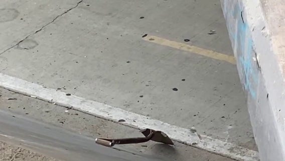 Man crushed to death after digging hole under Santa Ana bridge