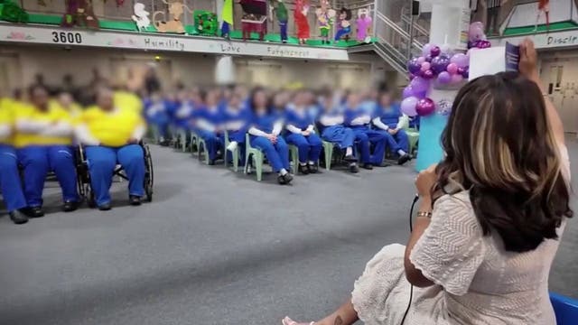 Children separated from mom find connection through books, letters, power of a voice