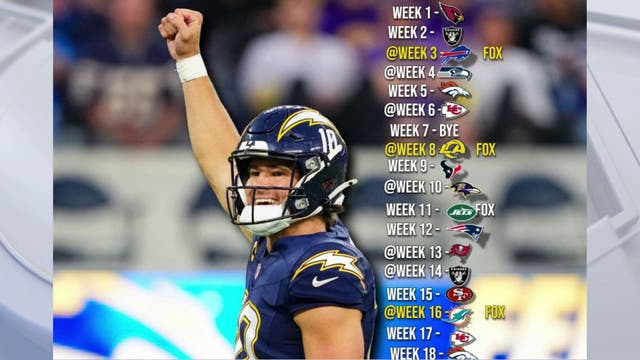 Chargers to play at least 4 games on FOX 11