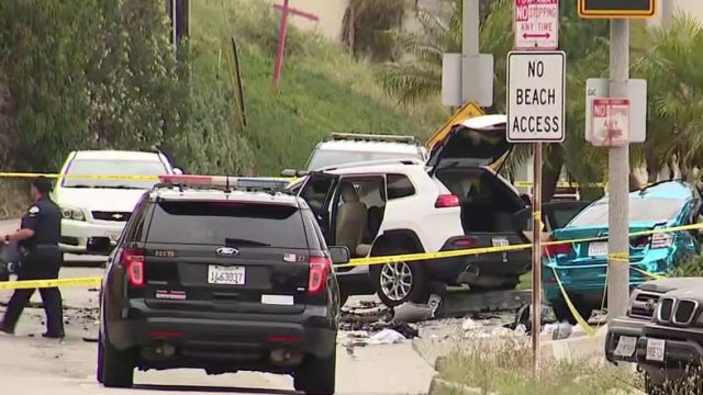 Deadly hit-and-run in Playa del Rey leaves man and child dead; Suspect on the run