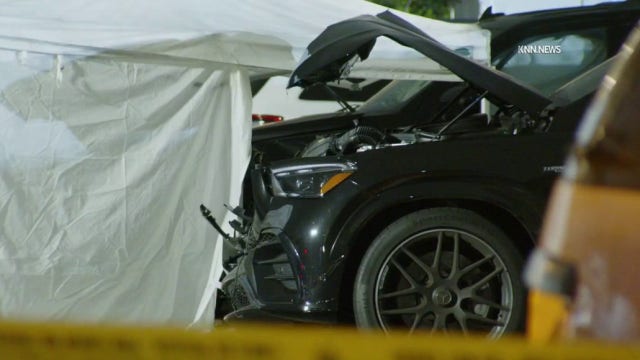 Man crushed to death by car in downtown LA