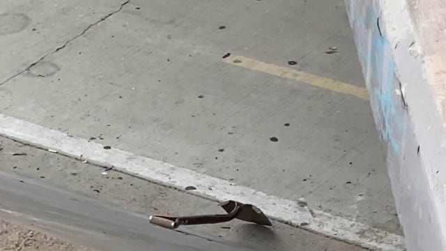 Man crushed to death after digging hole under Santa Ana bridge