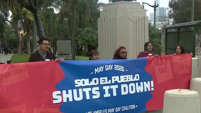'Solo el pueblo": Thousands to rally in LA for May Day 'economic blackout'