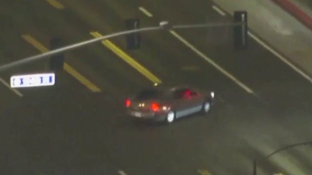 Search for suspected DUI driver in Los Angeles police chase