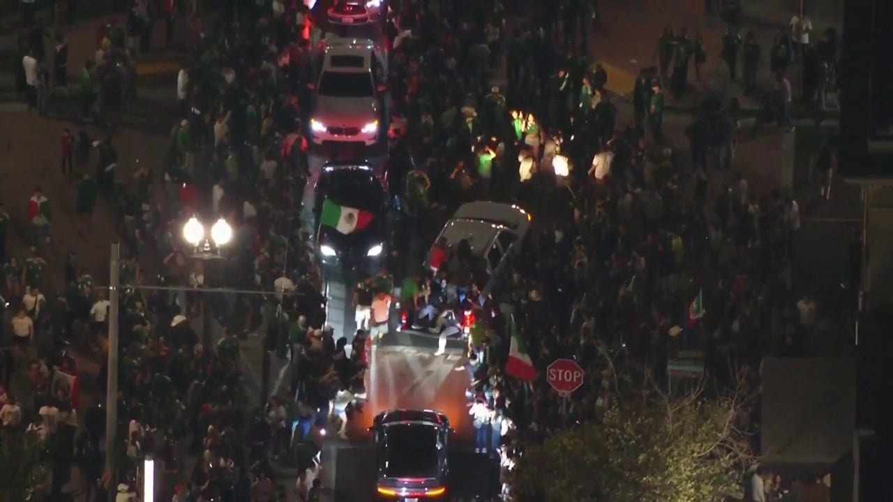 VIDEOS: Celebrations across Southern California after Mexico's FIFA World Cup group stage win