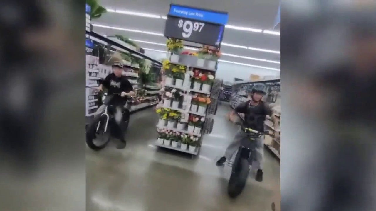 Teens on e-bikes storm OC Walmart, sparking safety outrage