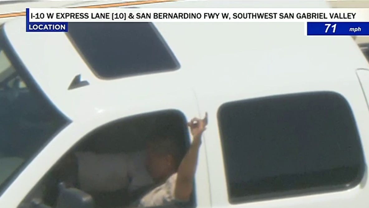 LIVE: Police chase underway in Los Angeles County