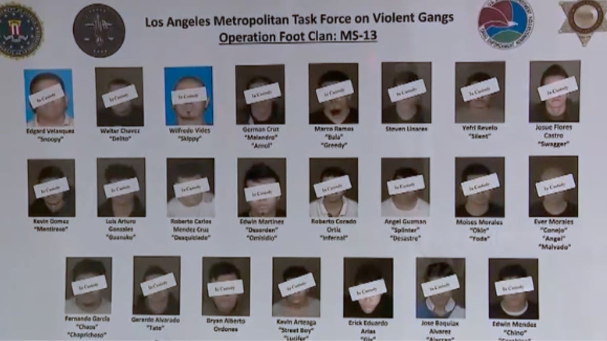 Four MS-13 gang members convicted in grisly Angeles National Forest machete murders