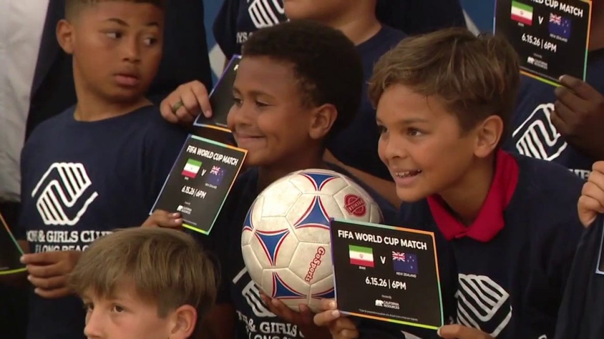 Kids surprised with tickets to FIFA World Cup match in Los Angeles