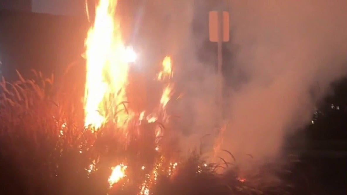 Teen helps stop Sherman Oaks fire caused by man dragging shopping cart
